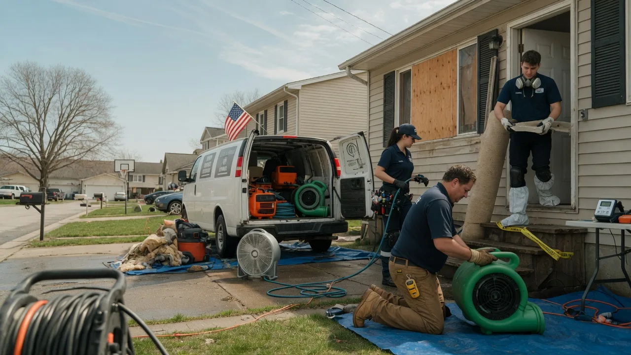 Water Damage Restoration in Quasqueton, IA near me
